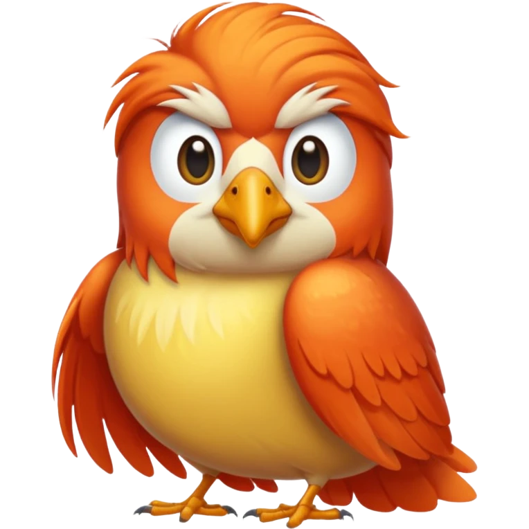  long haired bird emoji