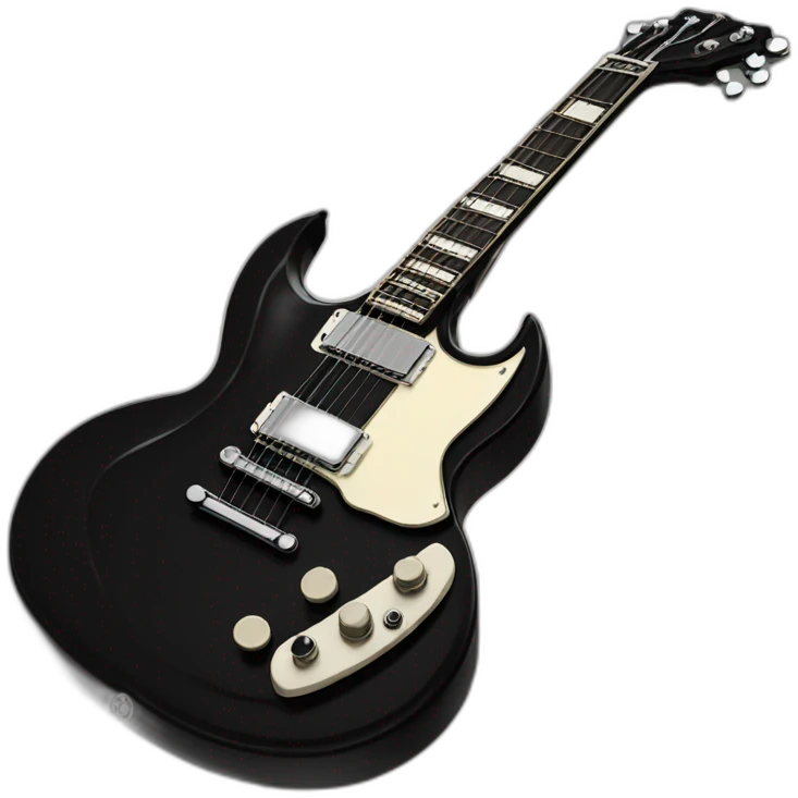 GIBSON SG TUTTA NERA emoji