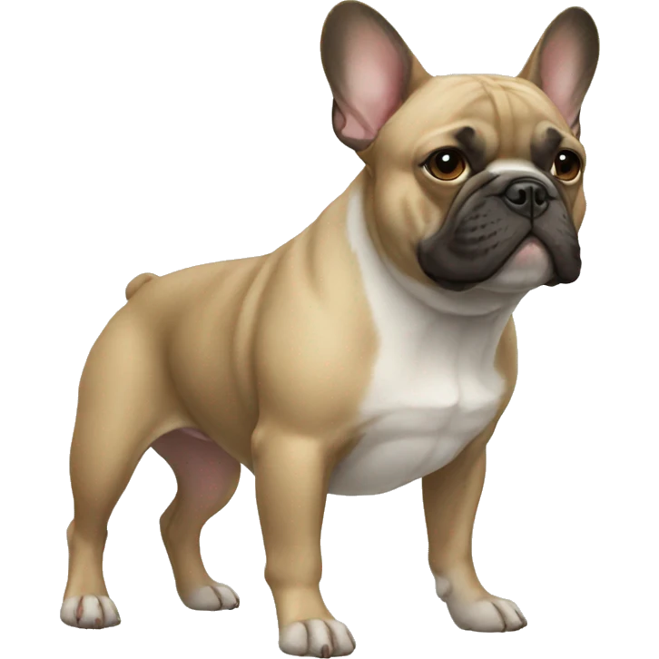 French bulldog emoji