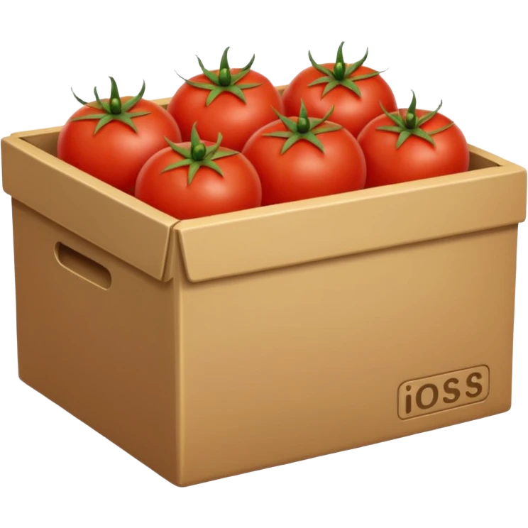 A box of tomatoes emoji