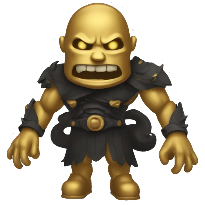 Sinister, Ominous,Golden, Tempting emoji