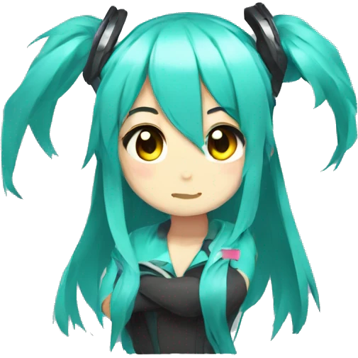 Buff miku emoji