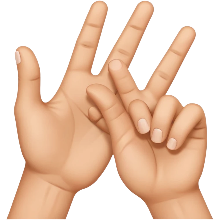 two hands making an L each using the index and thumb emoji