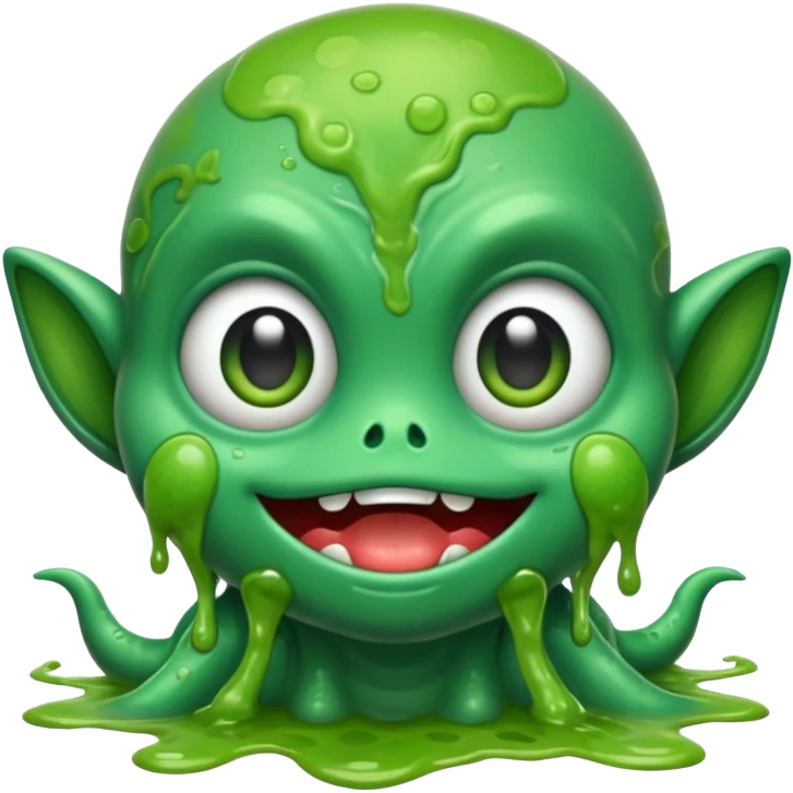 Alien kid monster emoji