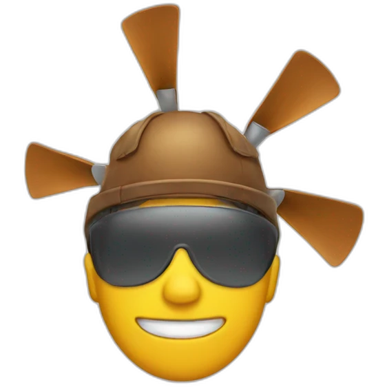 propeller hat emoji