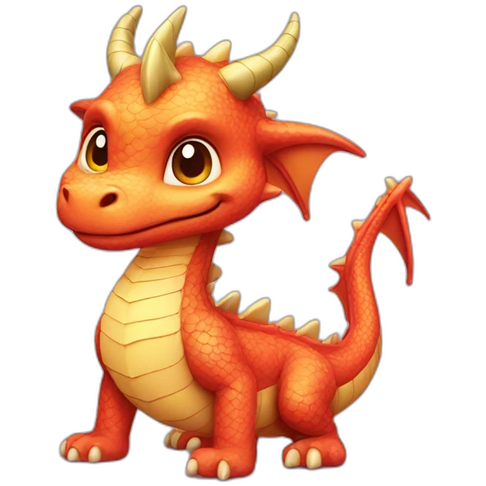 dragon cute prince emoji