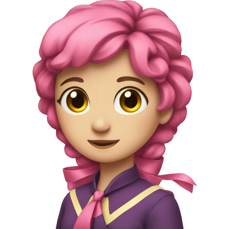 ribbon girl emoji