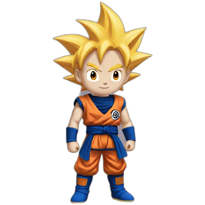 Sans Goku rouge emoji
