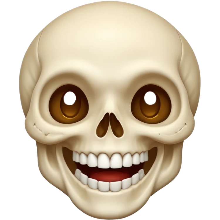 Laughing skull emoji
