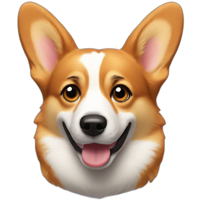 Corgi side-eying emoji