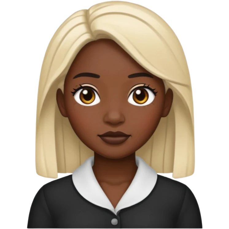 PresLee Faith but her race is black emoji