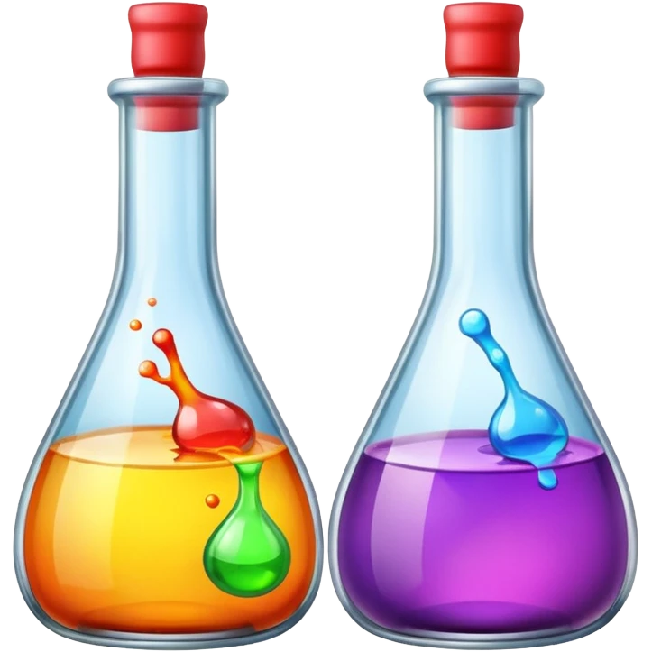 2 Bottles Chemicals for Cleaning emoji