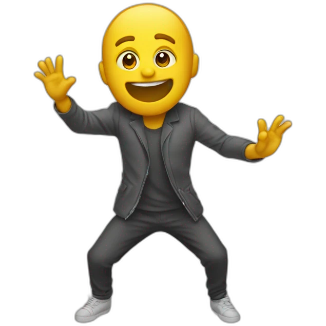 dab d'un gars emoji