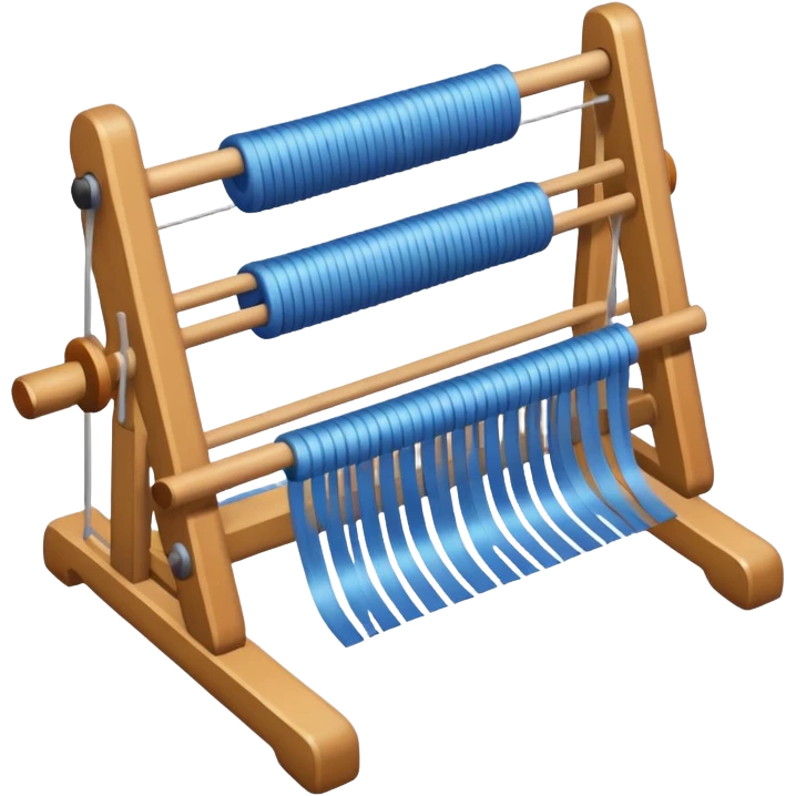 Weaving loom emoji
