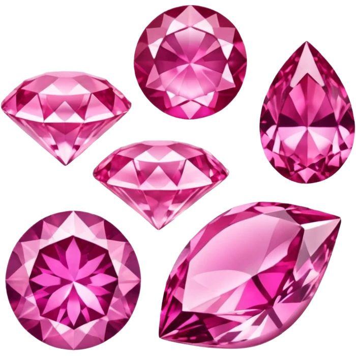 Joyas rosa cute emoji