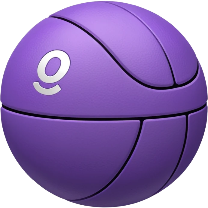 Slovic gym ball purple emoji