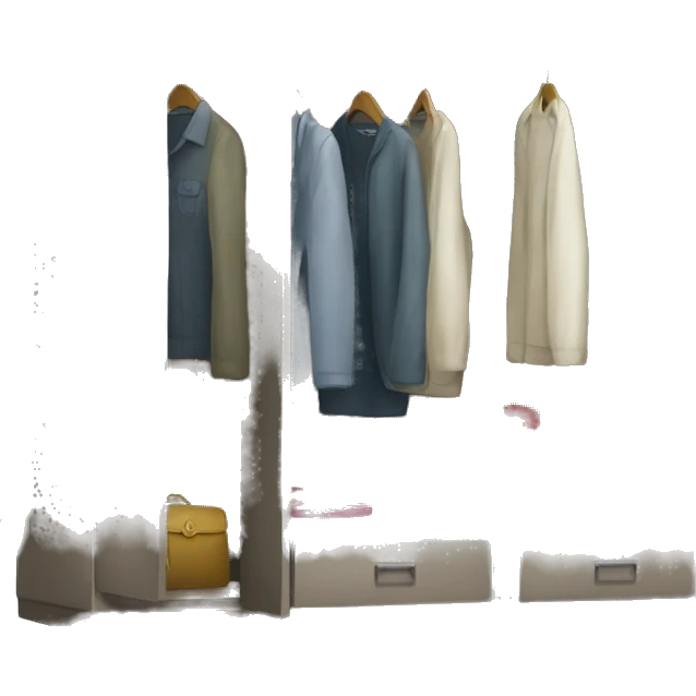 wardrobe with three doors  emoji