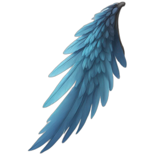 Wing long 2 emoji