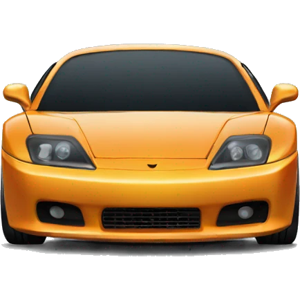 Sports car emoji
