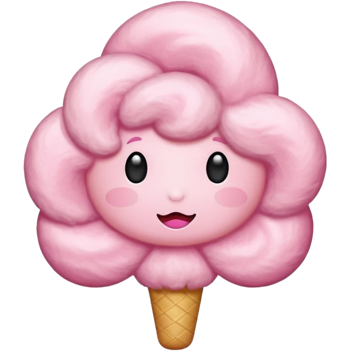 Candy floss emoji