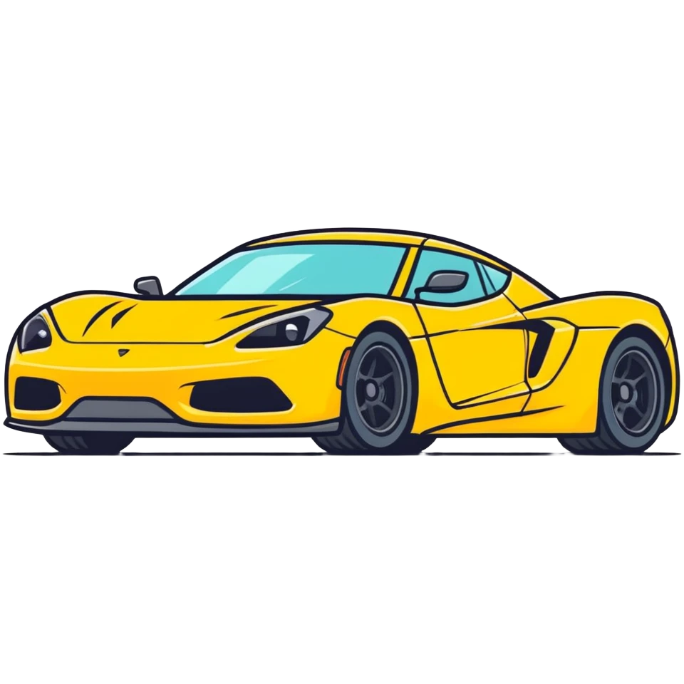Fast car emoji