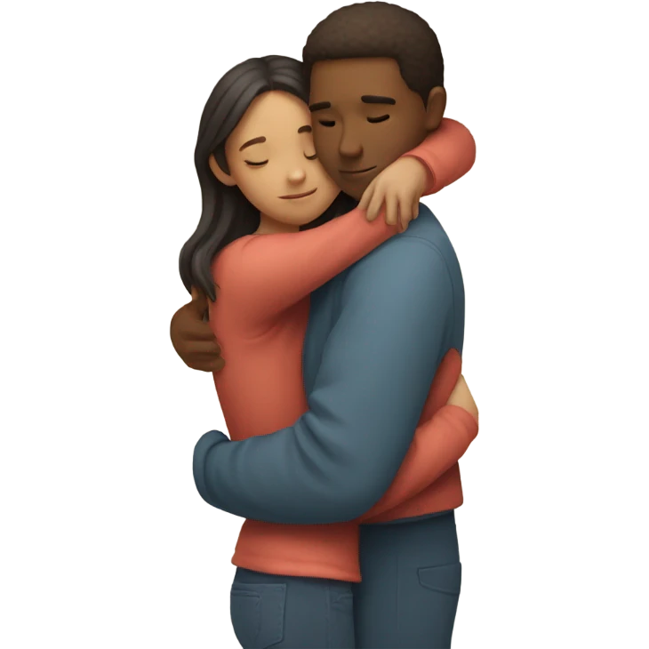 Hugging a girl  emoji