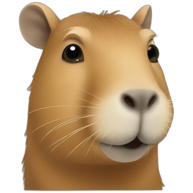 Capybara emoji