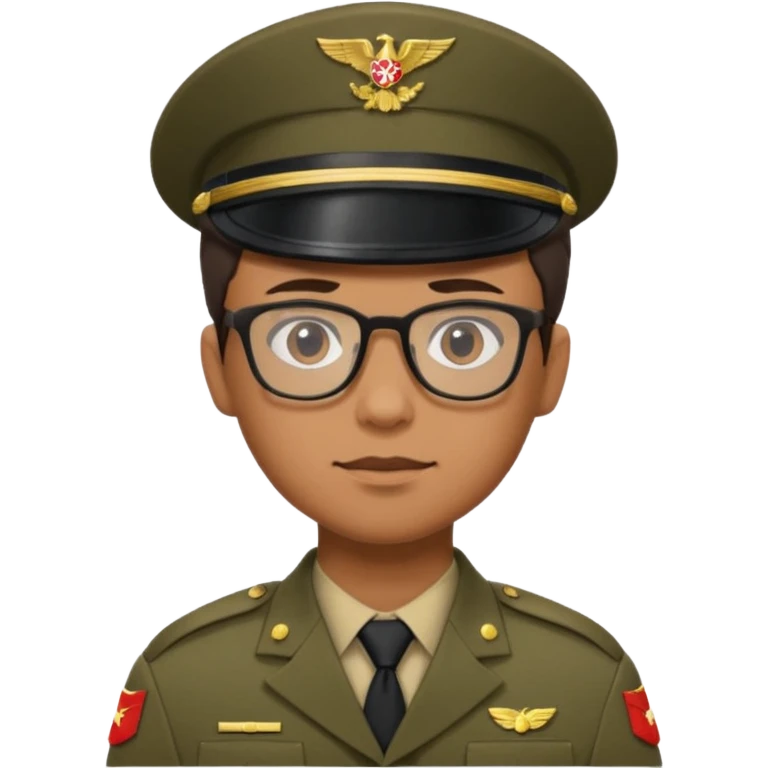 soldier with glasses emoji