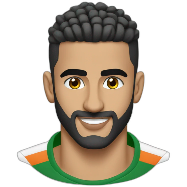 riad mahrez algerie emoji