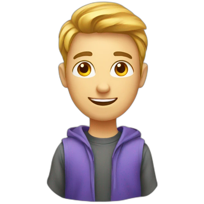 A student of e learning  emoji