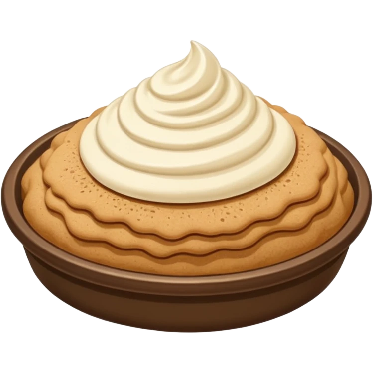 Стикер как смайлики на айфоне в виде горки отрубей кремового цвета в виде порошка emoji