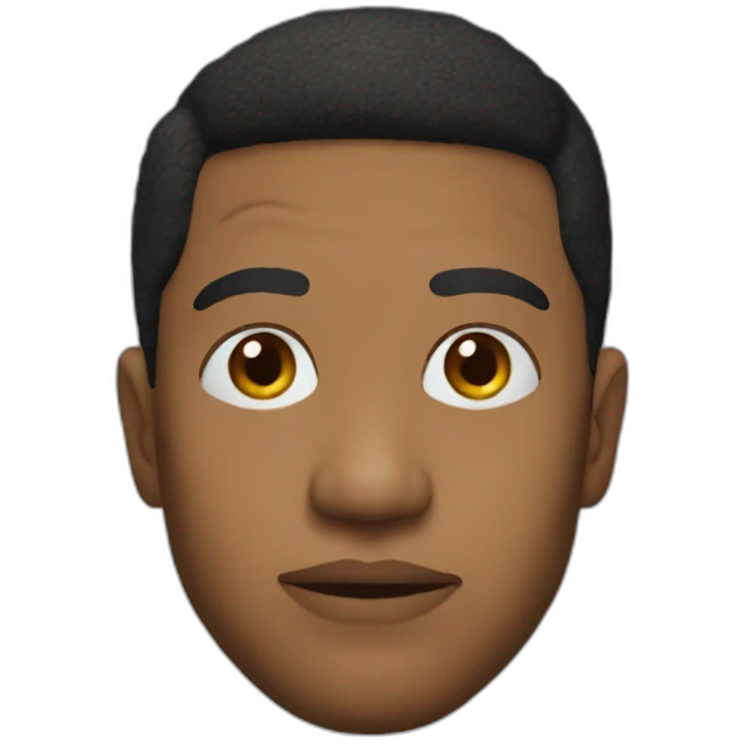 jonathan majors realistic face emoji