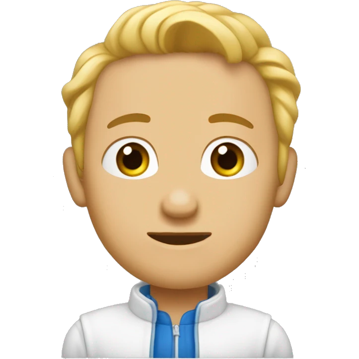 Смурфік на інвалідній колясці emoji