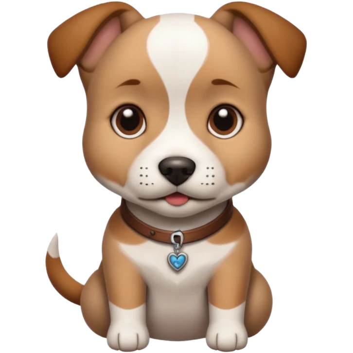 dog with tattoo emoji