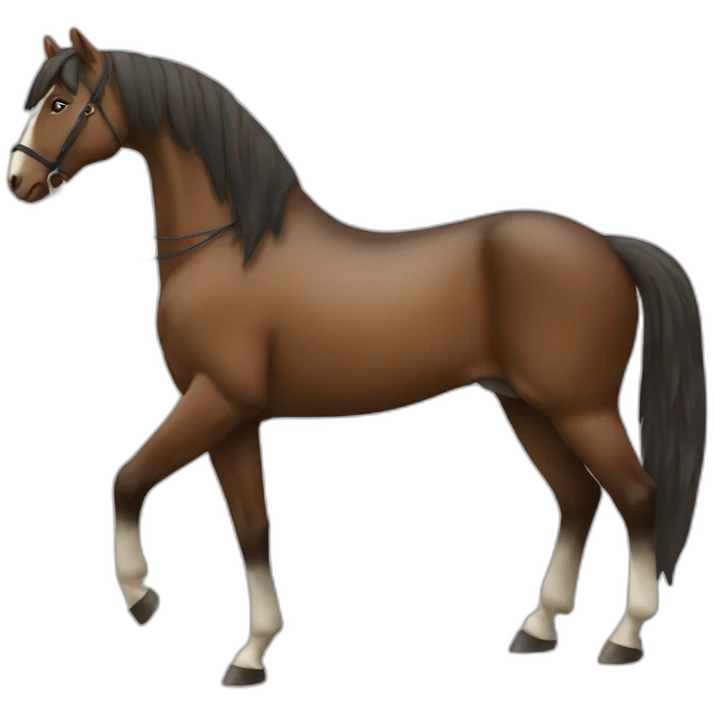Cheval sur cheval emoji