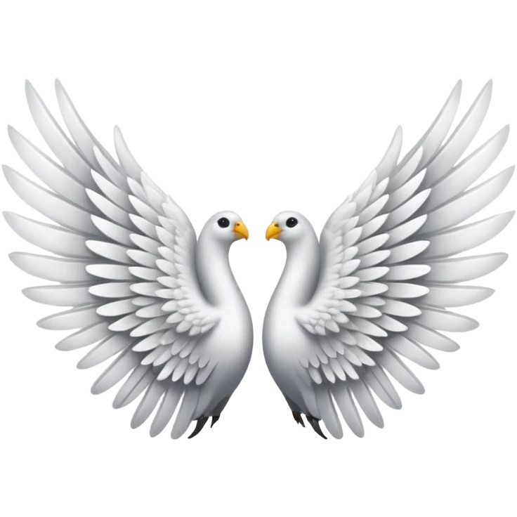 Left and right side wings emoji