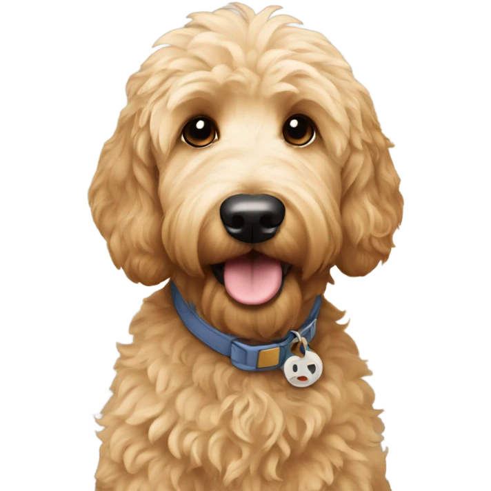Goldendoodle  emoji
