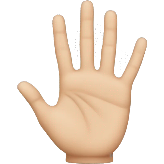 Vos hand sign emoji