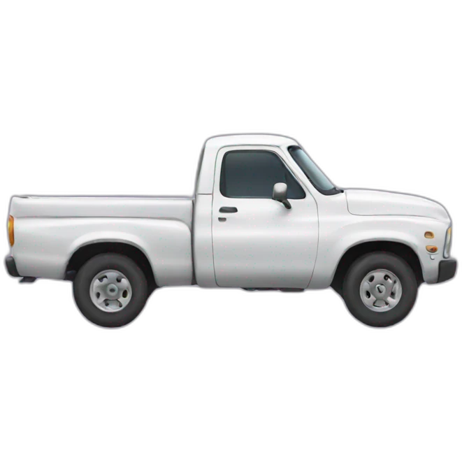 A girl truck  emoji