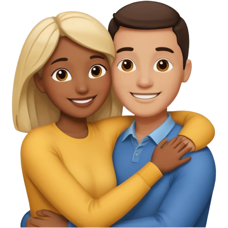 Cute Couple Love emoji