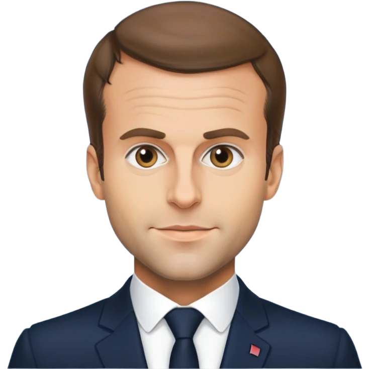Emanuel Macron  emoji