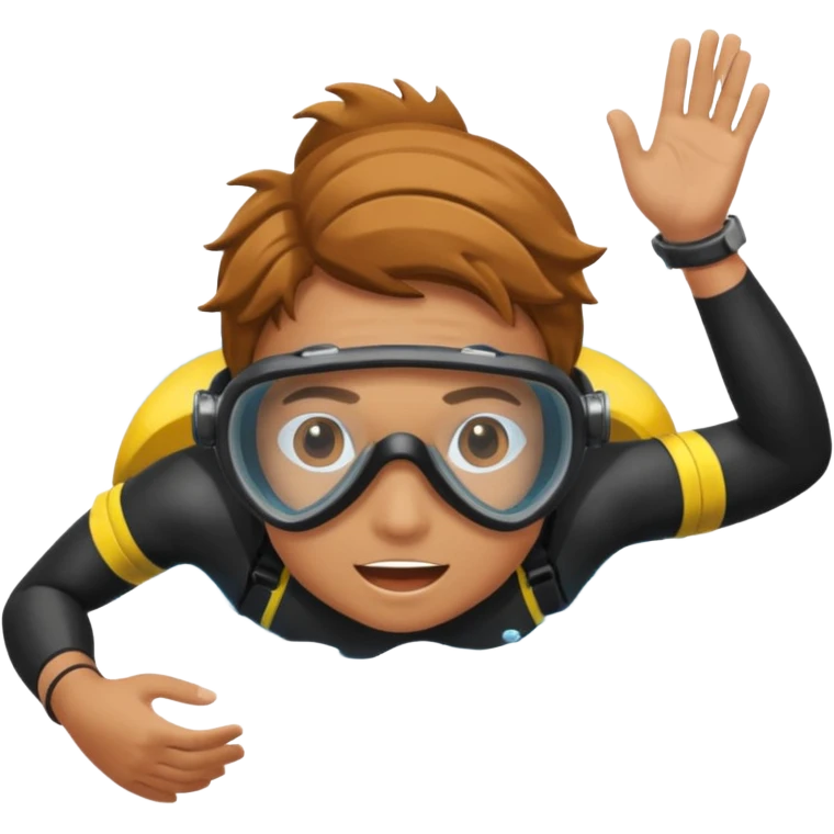  diving shoot emoji