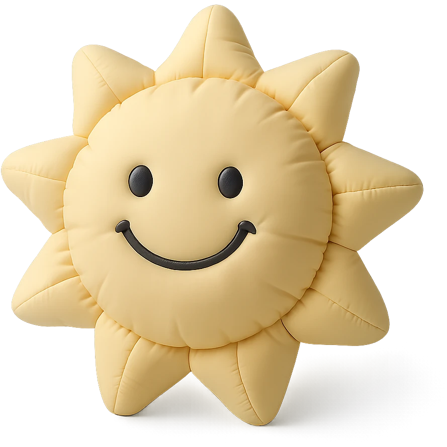 smiling sun emoji