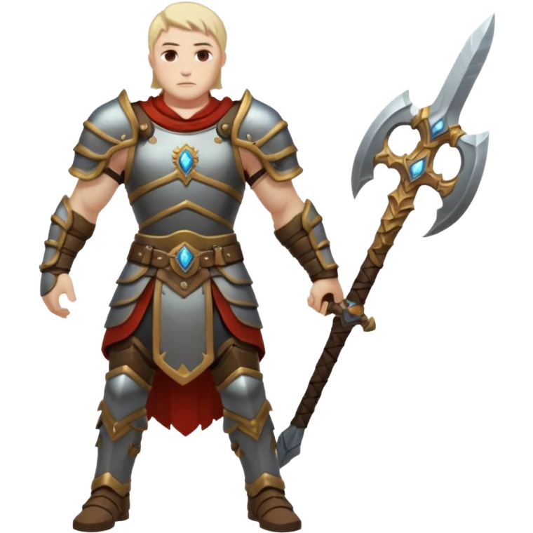 Animated warrior from Path of Exile 2 emoji