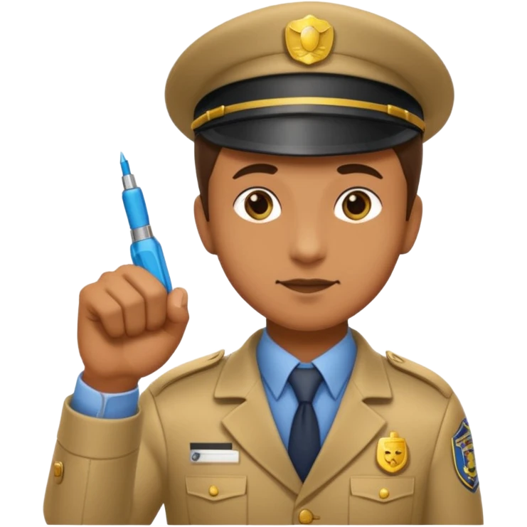 Ticket inspector with punch,Train Crew. emoji