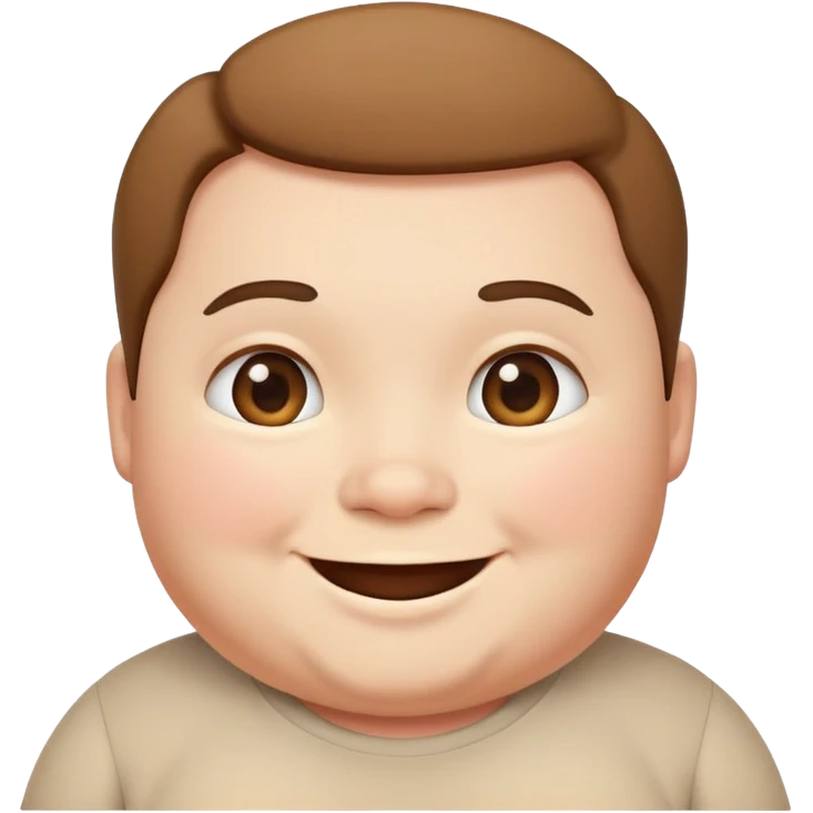 short chubby person emoji