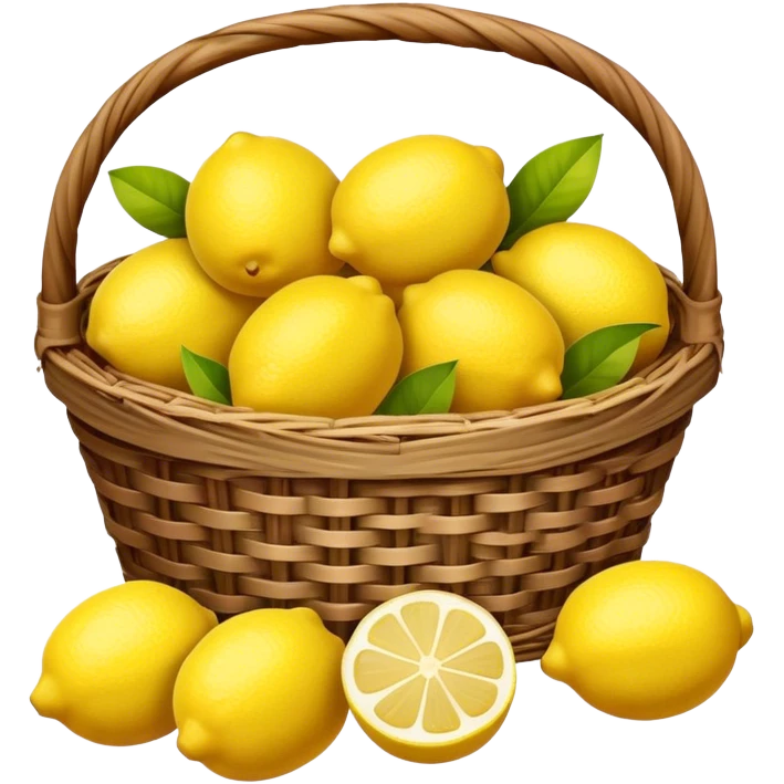 panier de citrons emoji