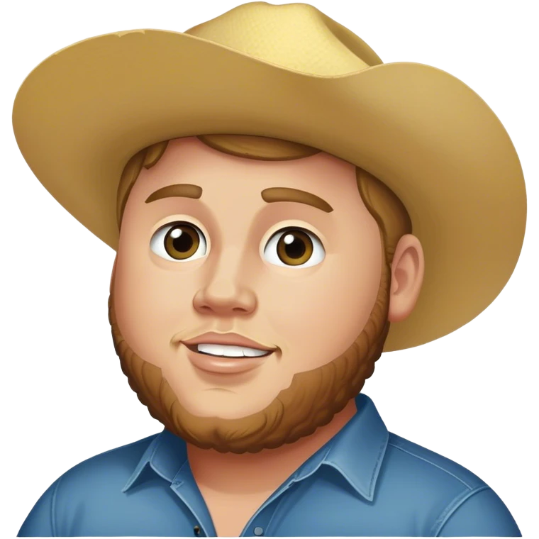 Luke Combs country music singer  emoji