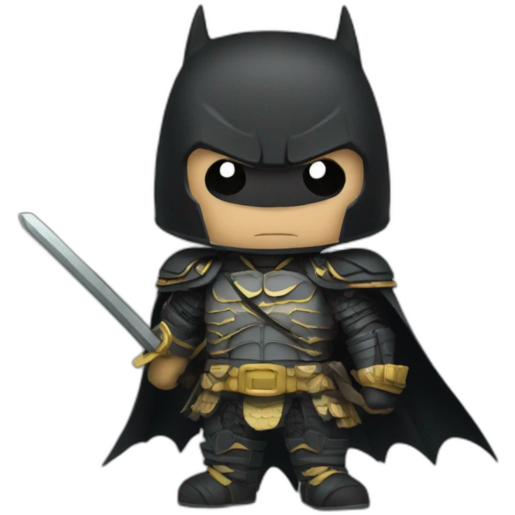 Batman samurai emoji