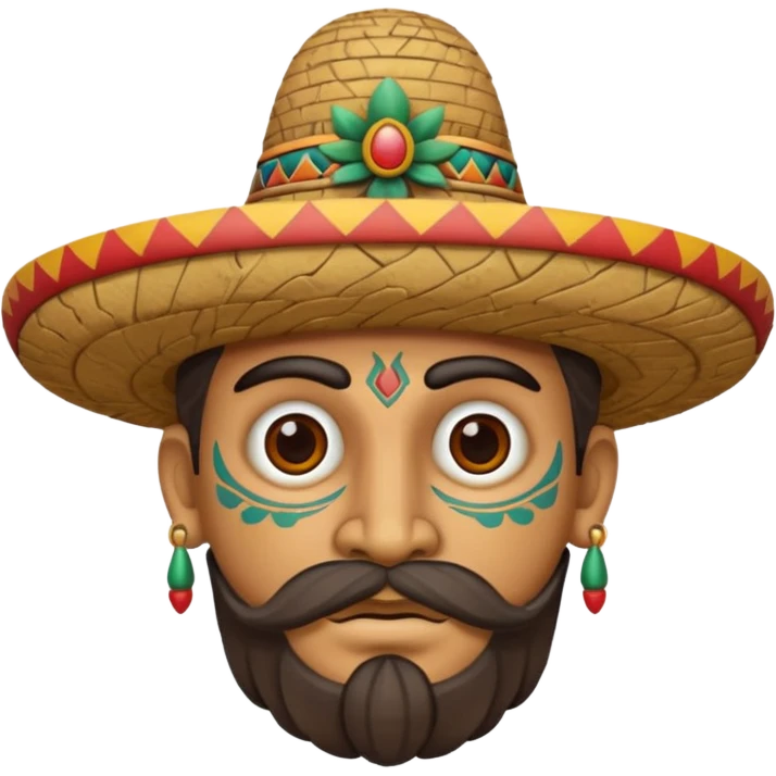mexican ancient god emoji